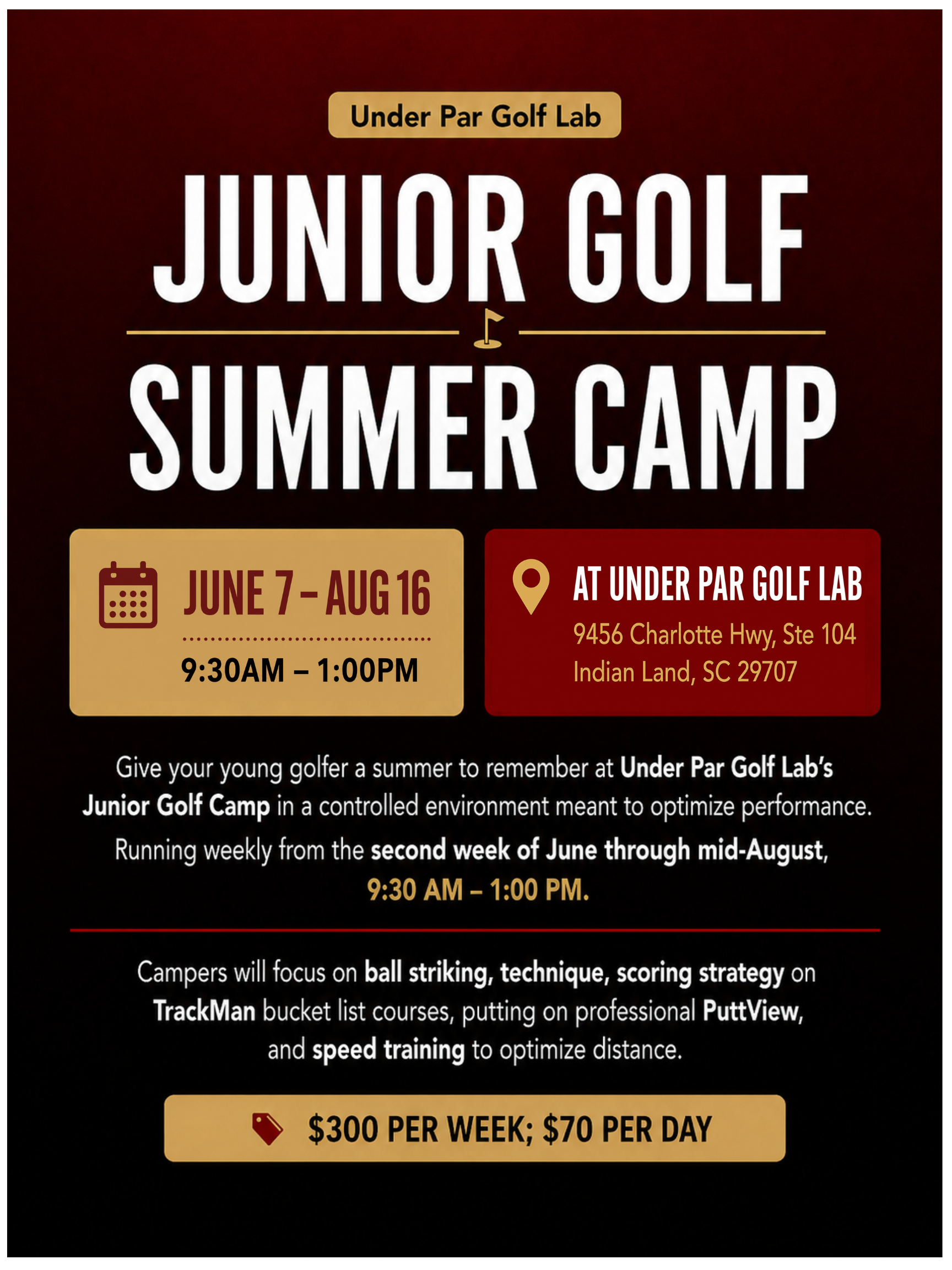 Junior Golf Summer Camp